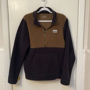 Saucony Sherpa fleece medium mens black brown